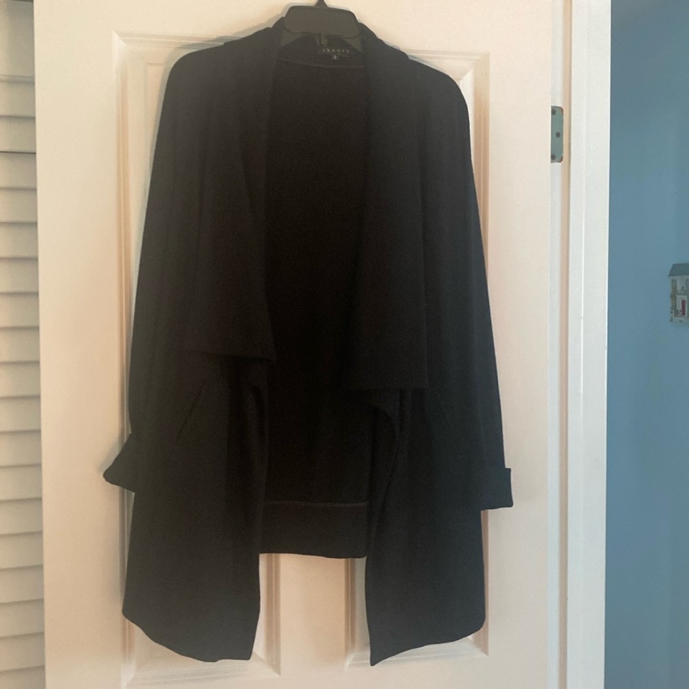 Theory drape front cardigan